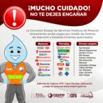 ADVIERTE CESPM SOBRE FRAUDES E INTERMEDIARIOS EN REDES SOCIALES PARA TRÁMITES DEL SERVICIO DE AGUA