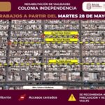 ANUNCIA SIDURT TRABAJOS DE REHABILITACIÓN EN COLONIA INDEPENDENCIA EN MEXICALI