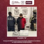 APREHENDEN FESC Y SEDENA A HOMBRE CON VEHÍCULO ROBADO, ARMA, MARIHUANA Y METANFETAMINA