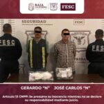 ASEGURA FUERZA ESTATAL FENTANILO Y METANFETAMINA; HAY DOS DETENIDOS