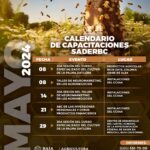 INFORMA SADER BC SOBRE CALENDARIO DE CAPACITACIONES PARA EL MES DE MAYO