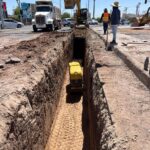 REALIZA CESPM CIERRE TEMPORAL DE VIALIDAD POR INSTALACIÓN DE TUBERÍA DEL EMISOR VOLUNTAD DE AGUAS NEGRAS