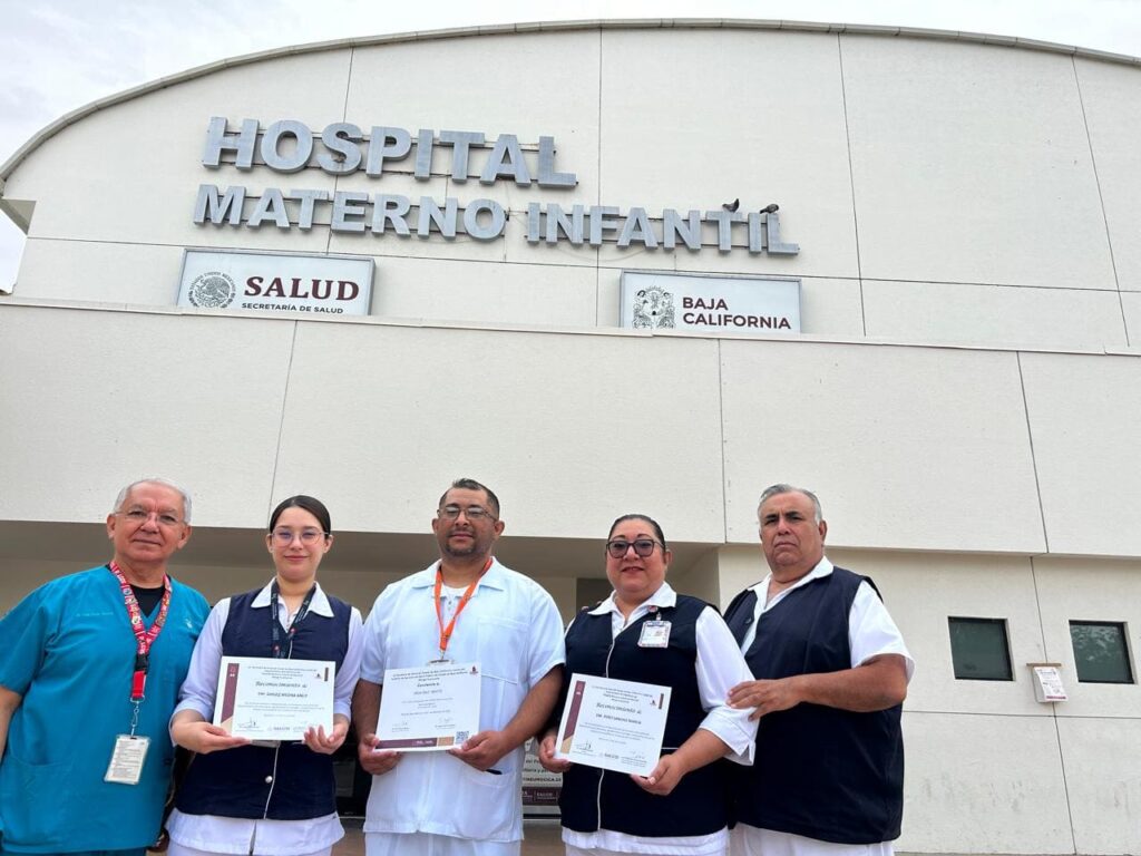 RECONOCE HOSPITAL MATERNO INFANTIL DE MEXICALI A PERSONAL DE ENFERMERÍA