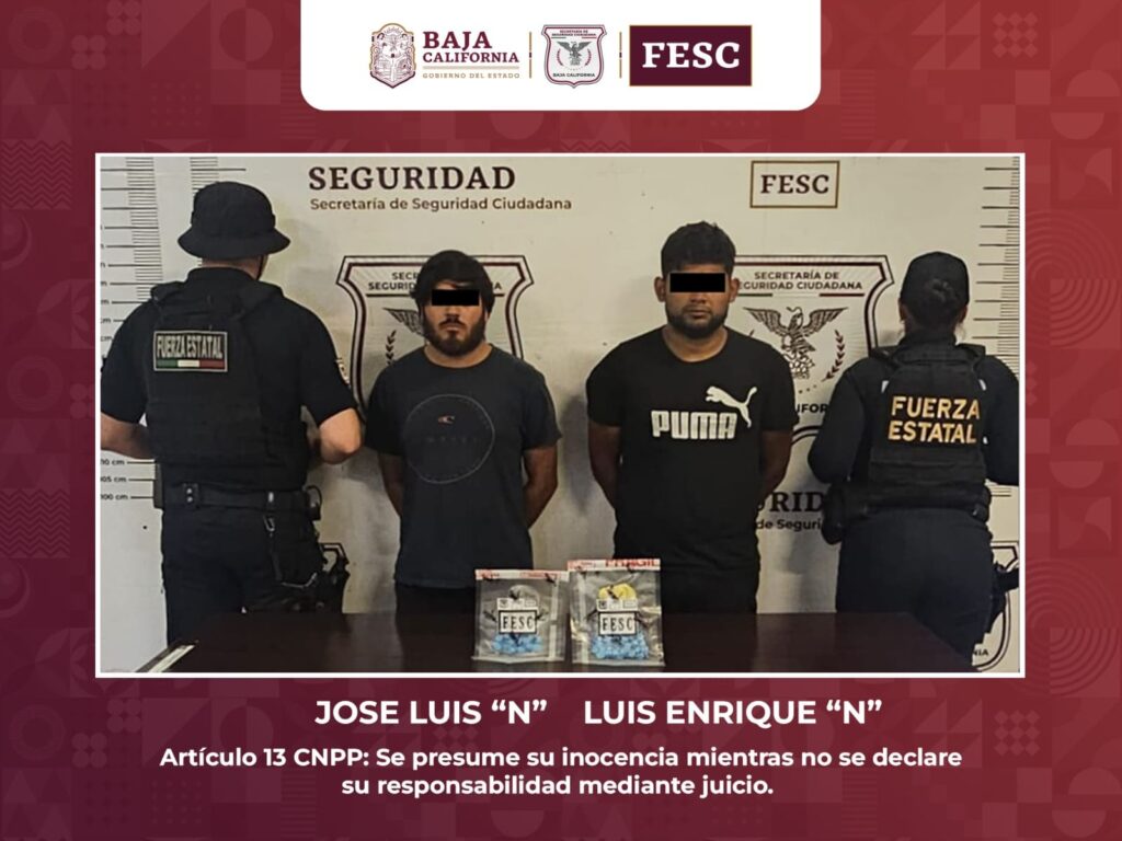 REDOBLA ESFUERZOS SSCBC CONTRA EL NARCOMENUDEO