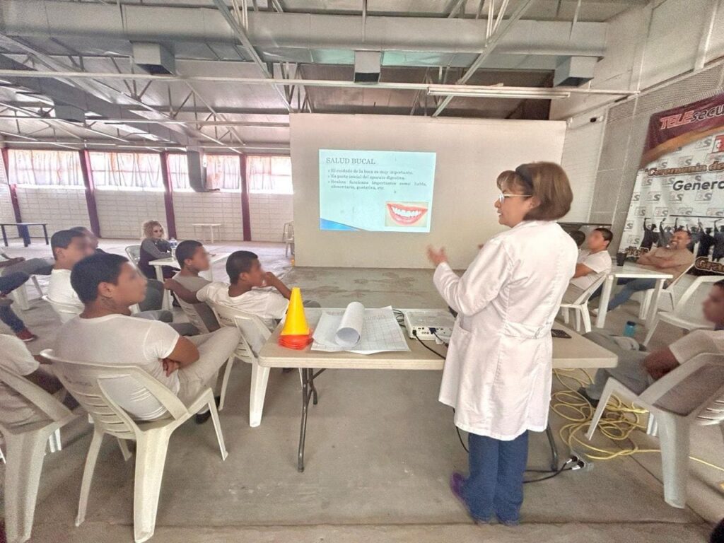 ATIENDE CESISPE CUIDADO DE LA SALUD BUCAL EN EL CENTRO DE INTERNAMIENTO PARA ADOLESCENTES DE MEXICALI