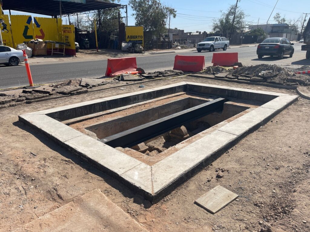 AVANZA REHABILITACIÓN DE CAJA DE VÁLVULAS EN COLONIA CARRANZA DE MEXICALI: CESPM