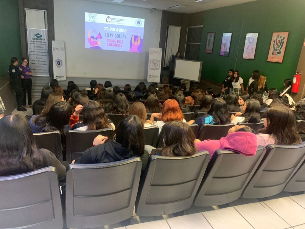 CAPACITAN A ESTUDIANTES DE CONALEP MEXICALI I CONTRA TIPOS DE VIOLENCIA