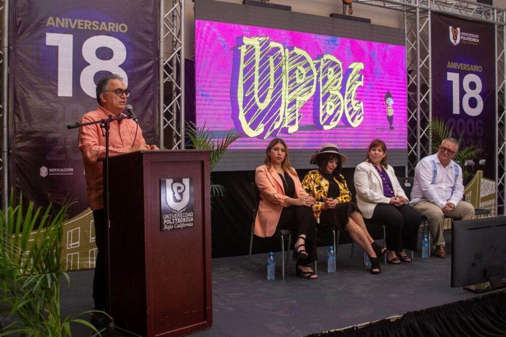 CELEBRA SECRETARÍA DE EDUCACIÓN 18 ANIVERSARIO DE LA UNIVERSIDAD POLITÉCNICA DE BAJA CALIFORNIA