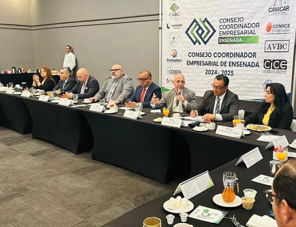 DESTACA SECRETARÍA DE ECONOMÍA EXPORTACIONES Y ATRACCIÓN DE INVERSIONES EN BAJA CALIFORNIA ANTE CCE ENSENADA