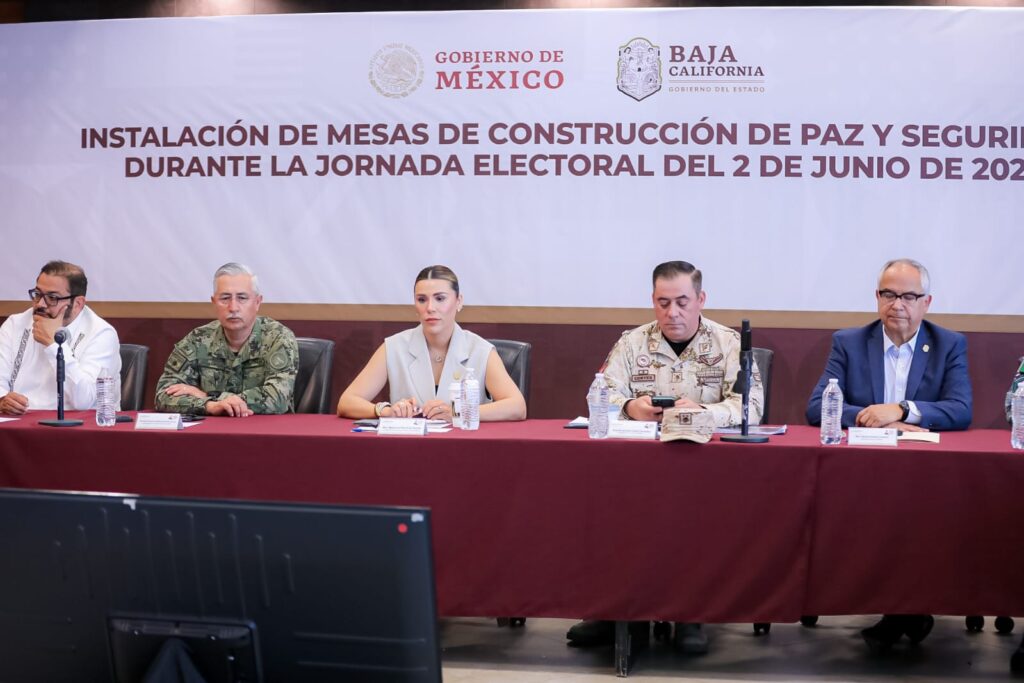 SE SUMA GOBERNADORA MARINA DEL PILAR A MESA DE SEGURIDAD NACIONAL PARA LA JORNADA ELECTORAL