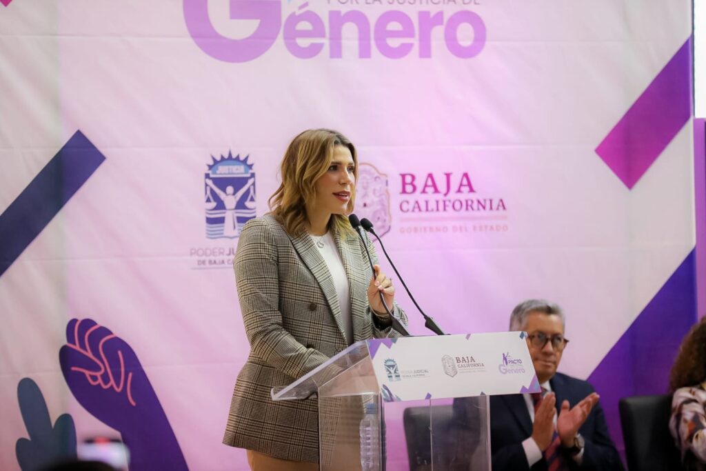 REFUERZA BAJA CALIFORNIA COMPROMISO POR JUSTICIA CON PERSPECTIVA DE GÉNERO: MARINA DEL PILAR