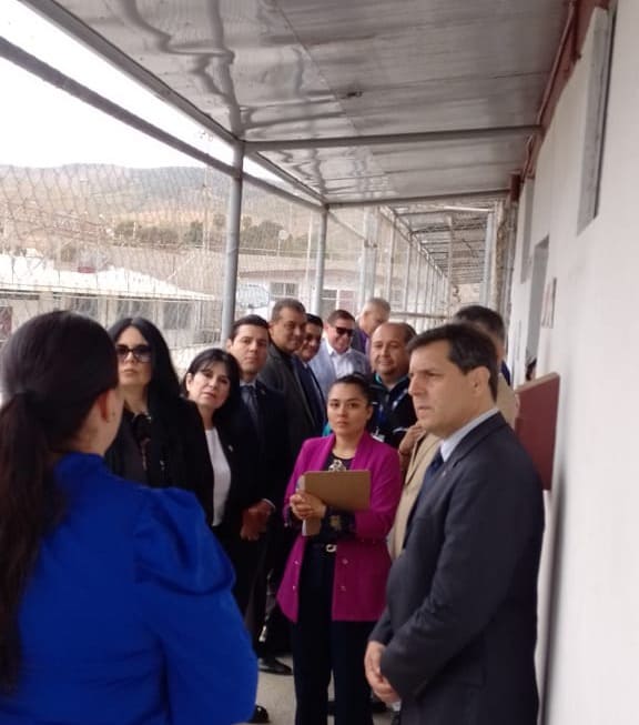 VISITA PERSONAL DEL CONSEJO DE LA JUDICATURA DEL ESTADO INSTALACIONES DEL CIA ENSENADA: CESISPE