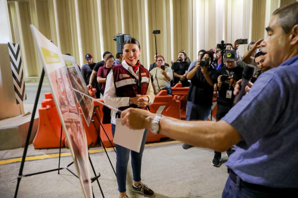 DA BANDERAZO GOBERNADORA MARINA DEL PILAR A PRIMERA ETAPA DEL DISTRIBUIDOR VIAL LÁZARO CÁRDENAS Y CARRANZA