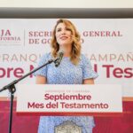 INVITA GOBERNADORA MARINA DEL PILAR A APROVECHAR LA CAMPAÑA “SEPTIEMBRE MES DEL TESTAMENTO”