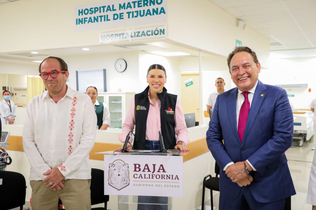 PRESENTA MARINA DEL PILAR ACCIONES DE HOSPITAL MATERNO INFANTIL DE TIJUANA EN MAÑANERA PRESIDENCIAL