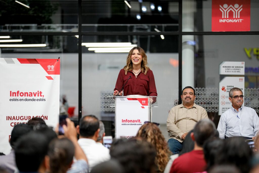 INAUGURAN MARINA DEL PILAR Y DIRECTOR DE INFONAVIT OFICINAS DE ATENCIÓN EN TIJUANA PARA DAR ACCESO A LA VIVIENDA