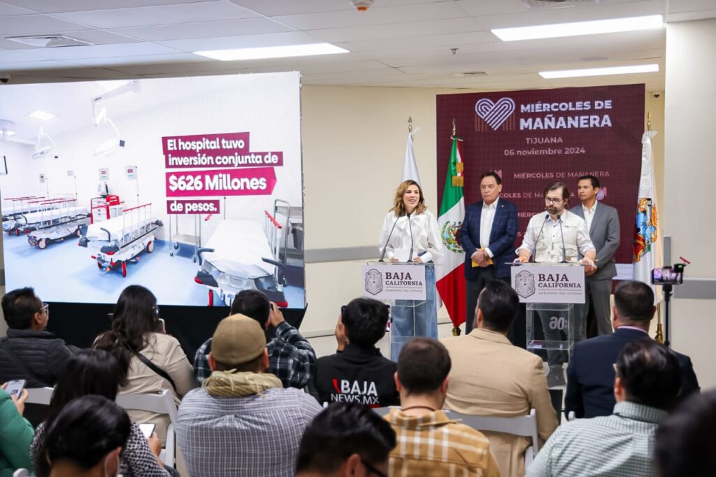 INAUGURA GOBERNADORA MARINA DEL PILAR HOSPITAL ZONA ESTE EN TIJUANA, BENEFICIANDO A MÁS DE 500 MIL HABITANTES DE BAJA CALIFORNIA