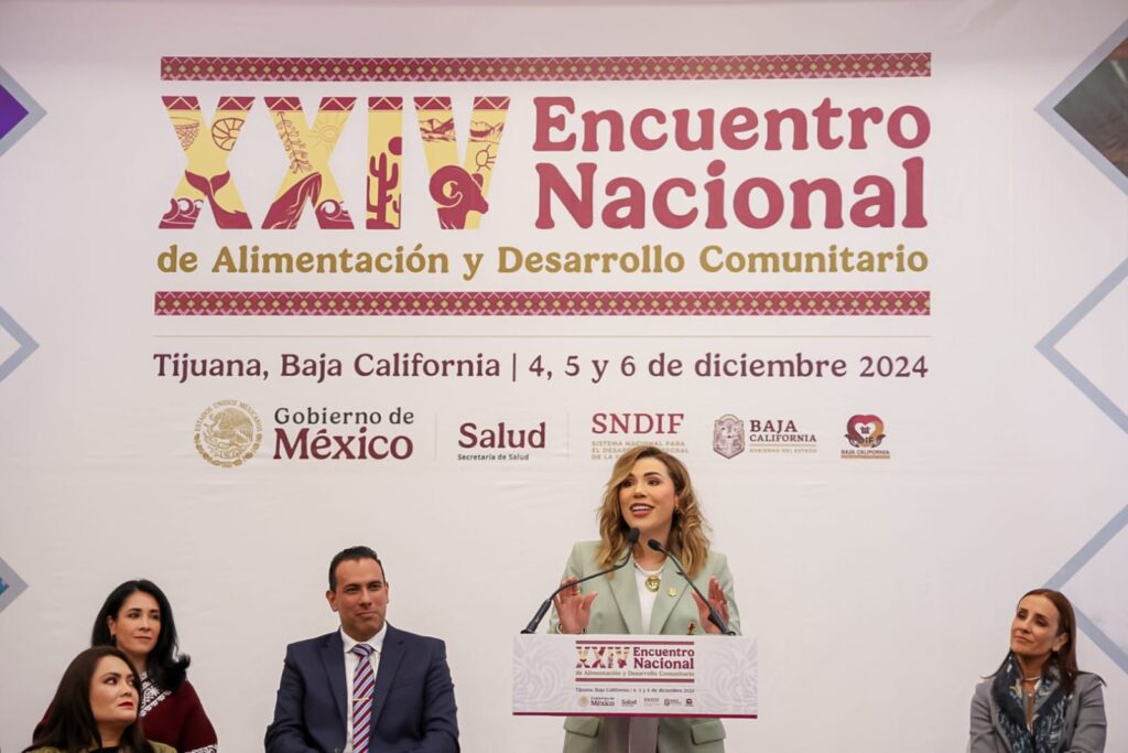 INAUGURA ENCUENTRO NACIONAL DE ALIMENTACIÓN Y DESARROLLO COMUNITARIO DE LOS SISTEMA DIF GOBERNADORA MARINA DEL PILAR