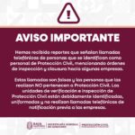 ADVIERTE PROTECCIÓN CIVIL #BC SOBRE LLAMADAS FALSAS DE EXTORSIÓN 🚨