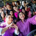 INVITA GOBERNADORA MARINA DEL PILAR A MUJERES A UTILIZAR EL TRANSPORTE VIOLETA EN MEXICALI