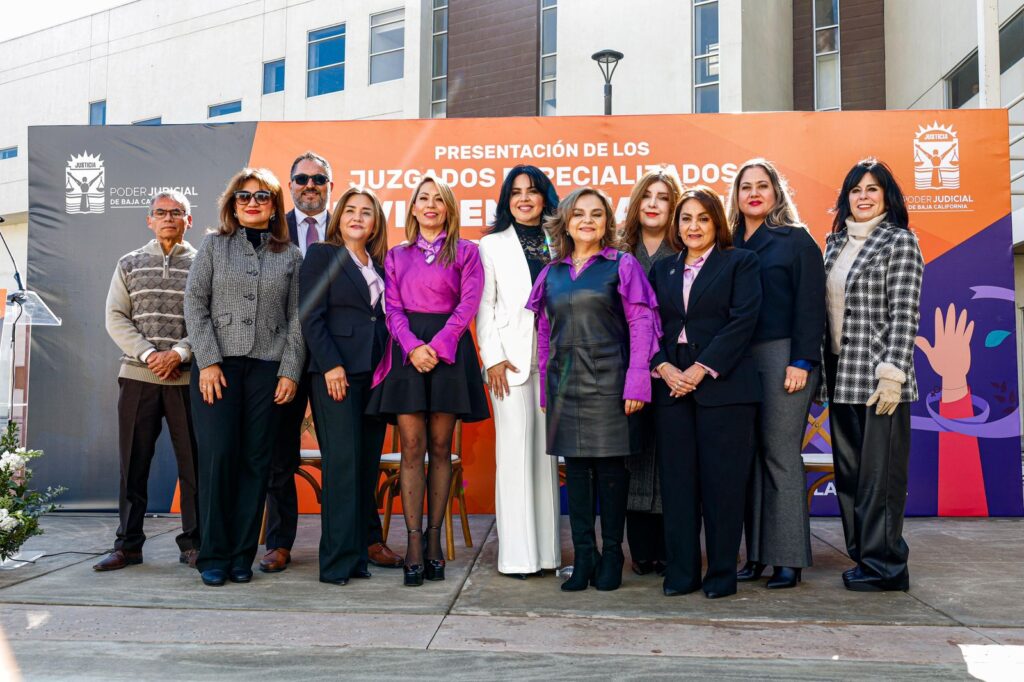 PRESENTAN PODER JUDICIAL Y GOBIERNO DEL ESTADO LOS JUZGADOS ESPECIALIZADOS EN VIOLENCIA FAMILIAR 👩‍⚖️💜