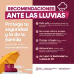 🌧️ INFORMA PROTECCIÓN CIVIL BC SOBRE LLUVIAS Y DESCENSO DE TEMPERATURA