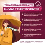 ALERTA PROTECCIÓN CIVIL BC POR LLUVIAS EN LA ENTIDAD 🌧️⚠️