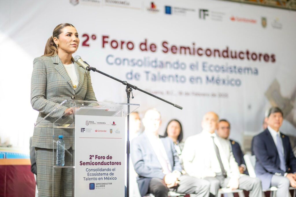 RESALTA GOBERNADORA MARINA DEL PILAR POTENCIAL DE BAJA CALIFORNIA PARA LIDERAR LA CADENA DE SUMINISTRO DE SEMICONDUCTORES EN NORTEAMÉRICA
