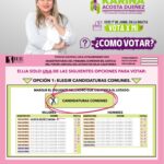 Karina Acosta busca el respaldo en elección judicial para ser magistrada local