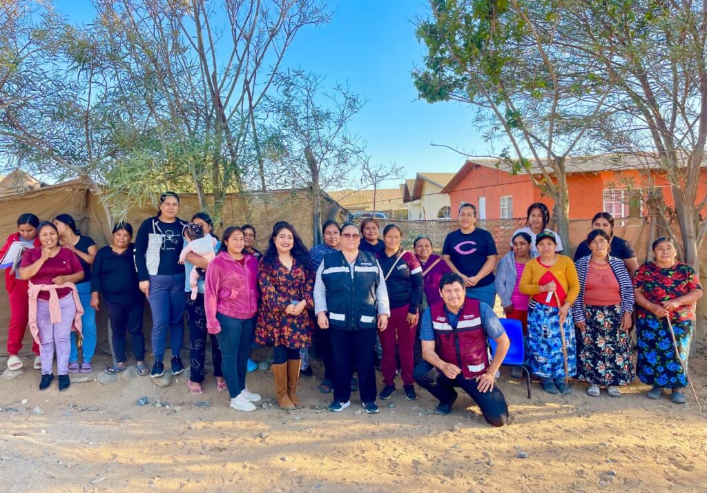 Morena fortalece la transformación en tres colonias de San Quintín